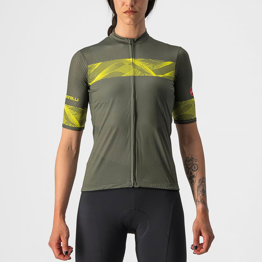 Castelli Fenice Jersey Green