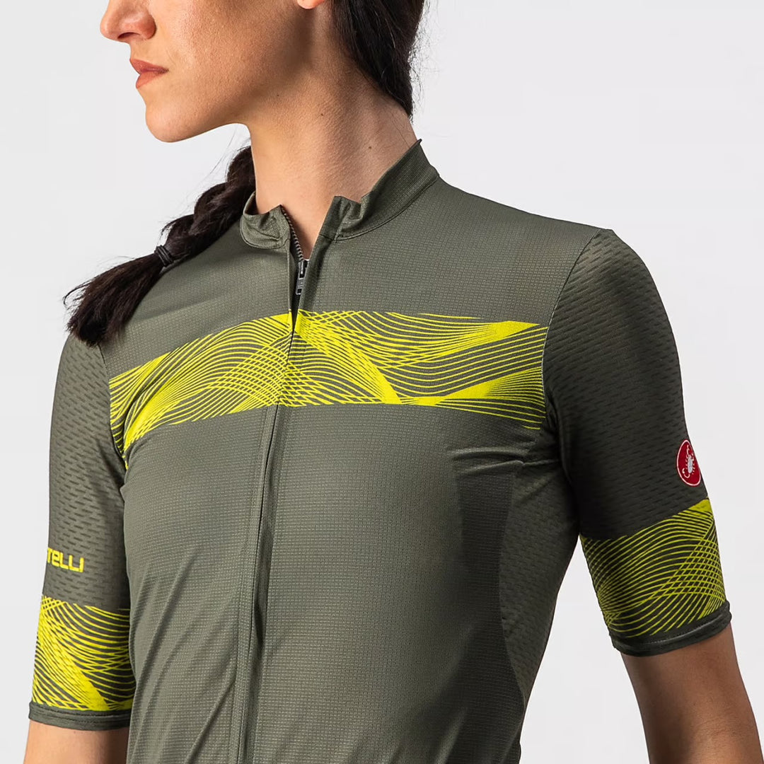 Castelli Fenice Jersey zelená