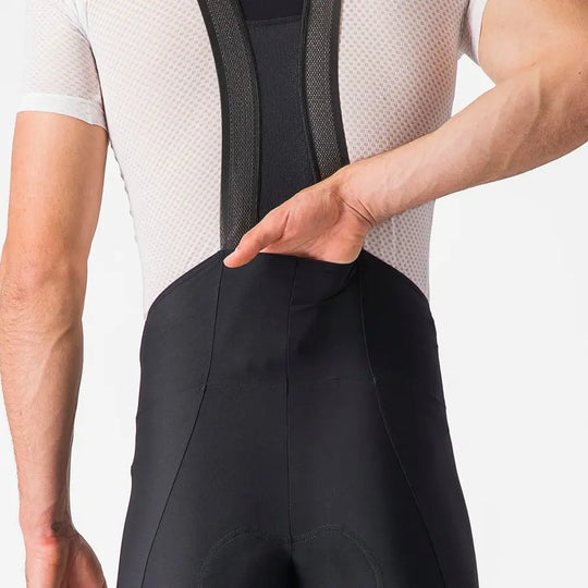 Pánské kraťasy Castelli Espresso Bibshorts Černá