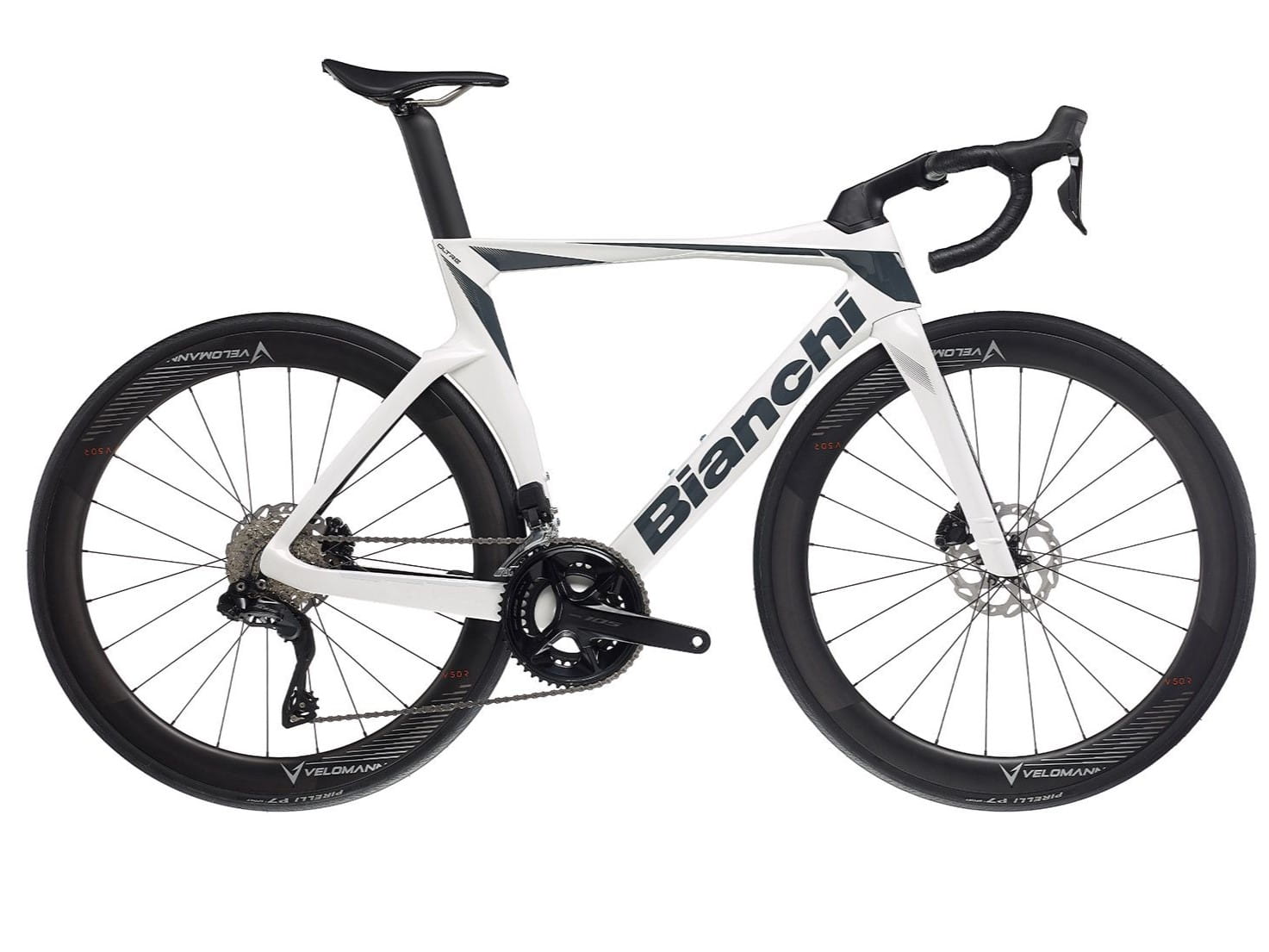 Aero silniční kolo Bianchi Oltre Comp Shimano