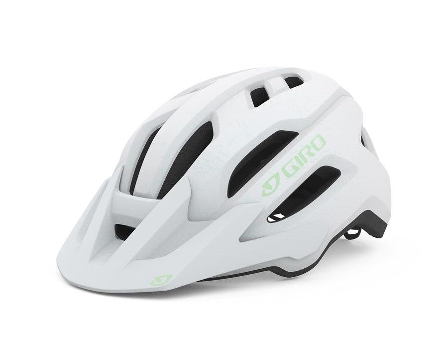 Dámská cyklistická přilba GIRO Fixture II MIPS W Mat White/Space Green