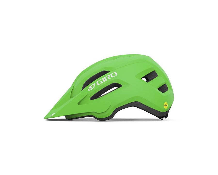 Dětská cyklistická přilba GIRO Fixture II MIPS Youth Mat Bright Green