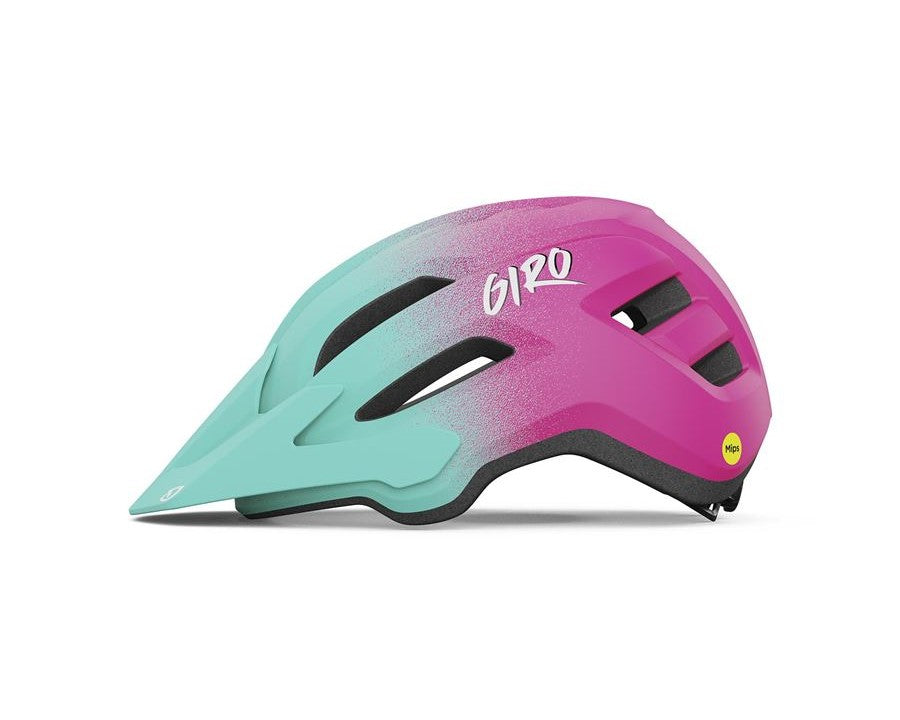 Dětská cyklistická přilba GIRO Fixture II MIPS Youth Mat Teal Fade