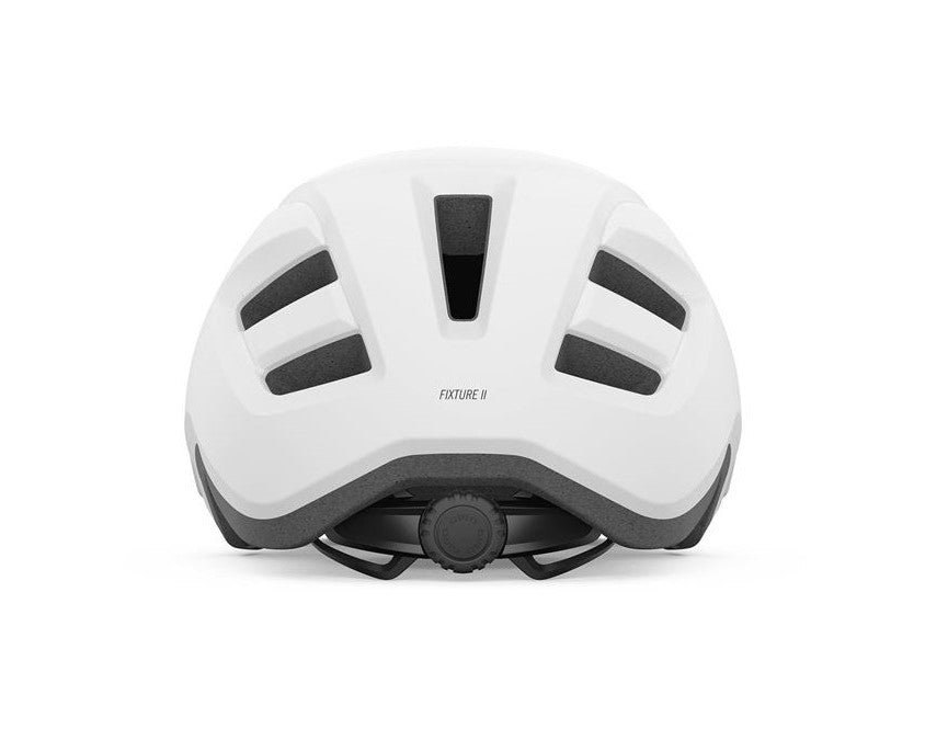 Cyklistická přilba GIRO Fixture II Mat White/Titanium