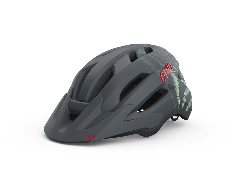 Dětská cyklistická přilba GIRO Fixture II Youth Mat Dark Sharp Ripple