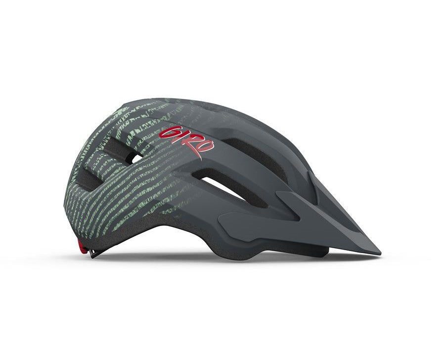 Dětská cyklistická přilba GIRO Fixture II Youth Mat Dark Sharp Ripple