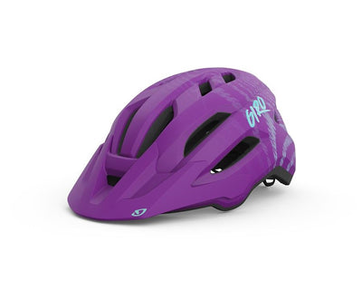 Dětská cyklistická přilba GIRO Fixture II Youth Mat Purple Ripple