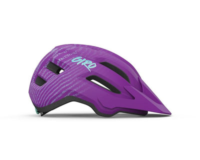 Dětská cyklistická přilba GIRO Fixture II Youth Mat Purple Ripple