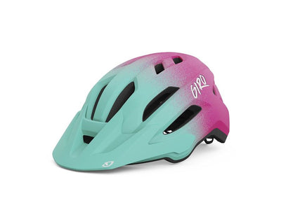 Dětská cyklistická přilba GIRO Fixture II Youth Mat Teal Fade