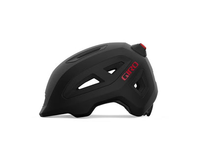 Dětská cyklistická přilba GIRO Scamp II LED Mat Black/Red S