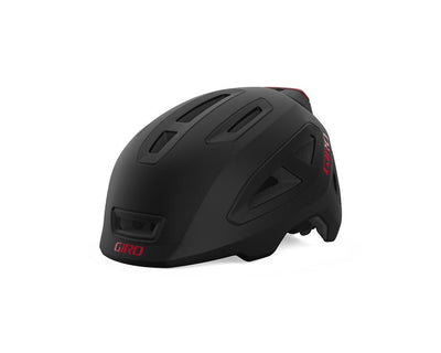 Dětská cyklistická přilba GIRO Scamp II LED Mat Black/Red S