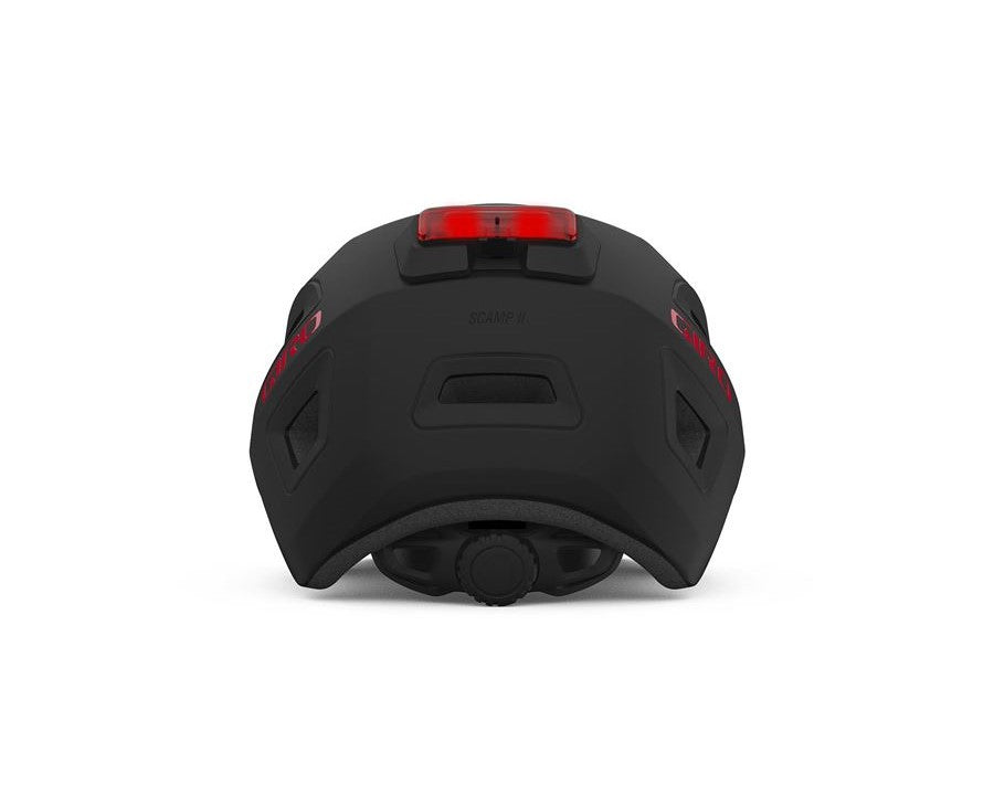 Dětská cyklistická přilba GIRO Scamp II LED Mat Black/Red S