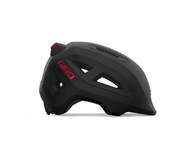 Dětská cyklistická přilba GIRO Scamp II LED Mat Black/Red S