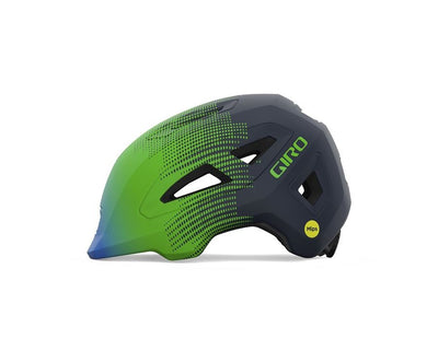 Dětská cyklistická přilba GIRO Scamp II MIPS Mat Blue/Green Towers S