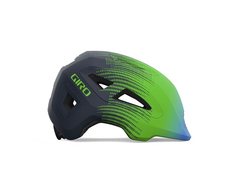 Dětská cyklistická přilba GIRO Scamp II MIPS Mat Blue/Green Towers S