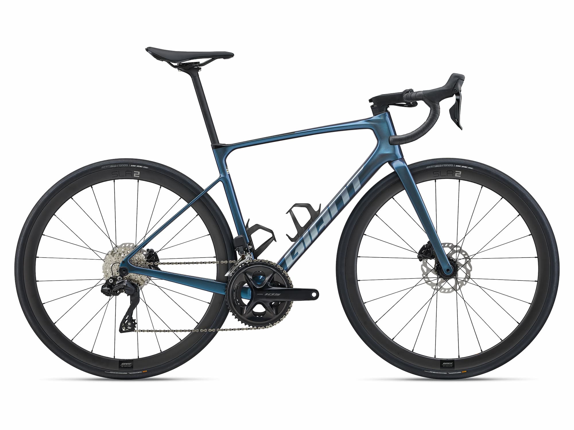 Karbovové silniční kolo Giant Defy, Shimano 105 Di2, Karbonové výplety, Hydraulické brzdy