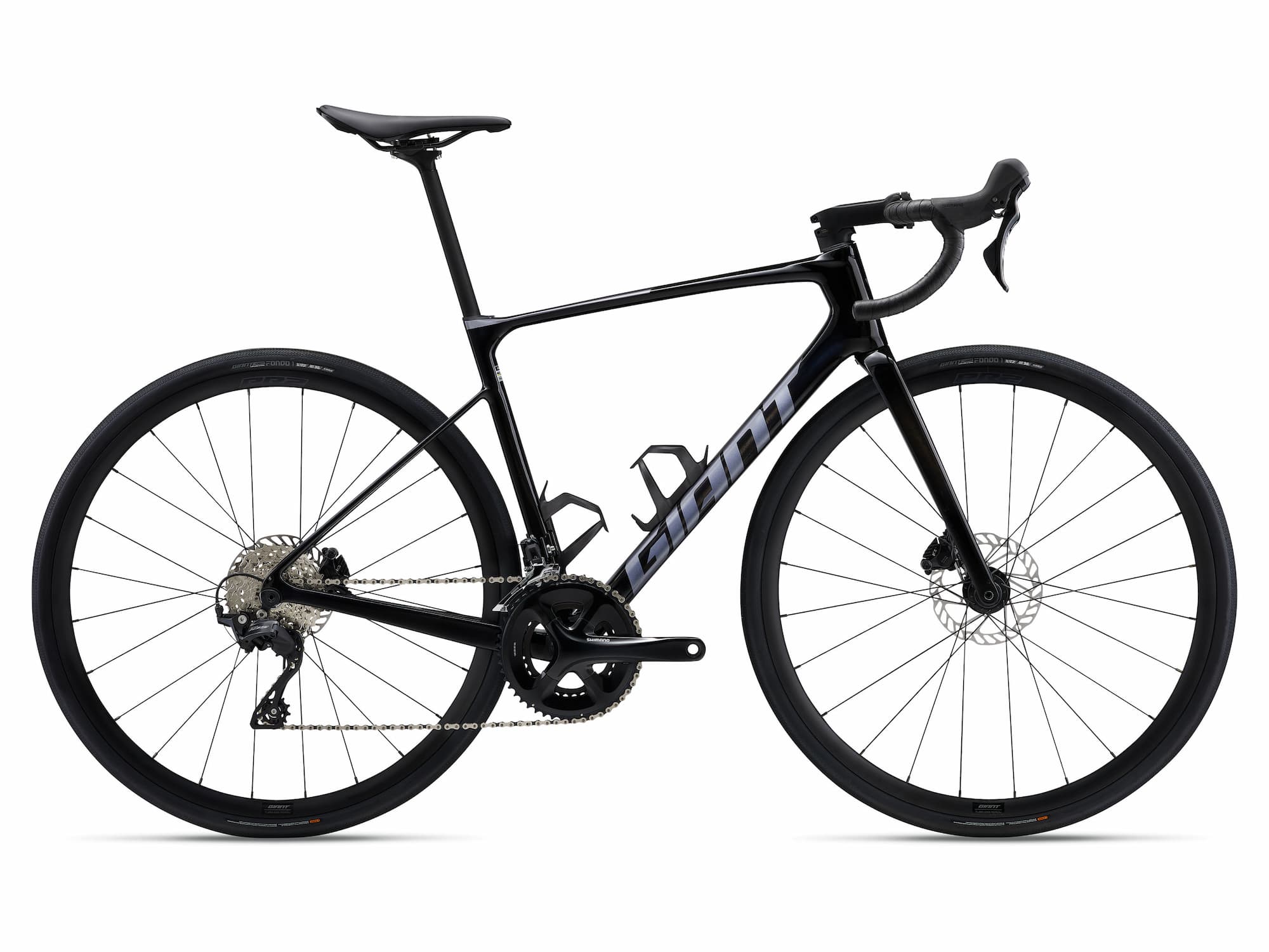 Karbonové silniční kolo Giant Defy Advanced 2, Shimano 105 12s, plná integrace kabelů