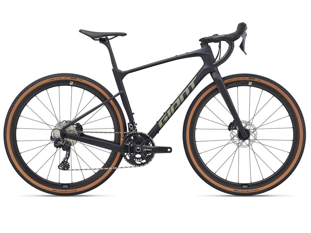 Celokarbonový gravel - Giant Revolt Advanced 0 - GRX 820 2x12s