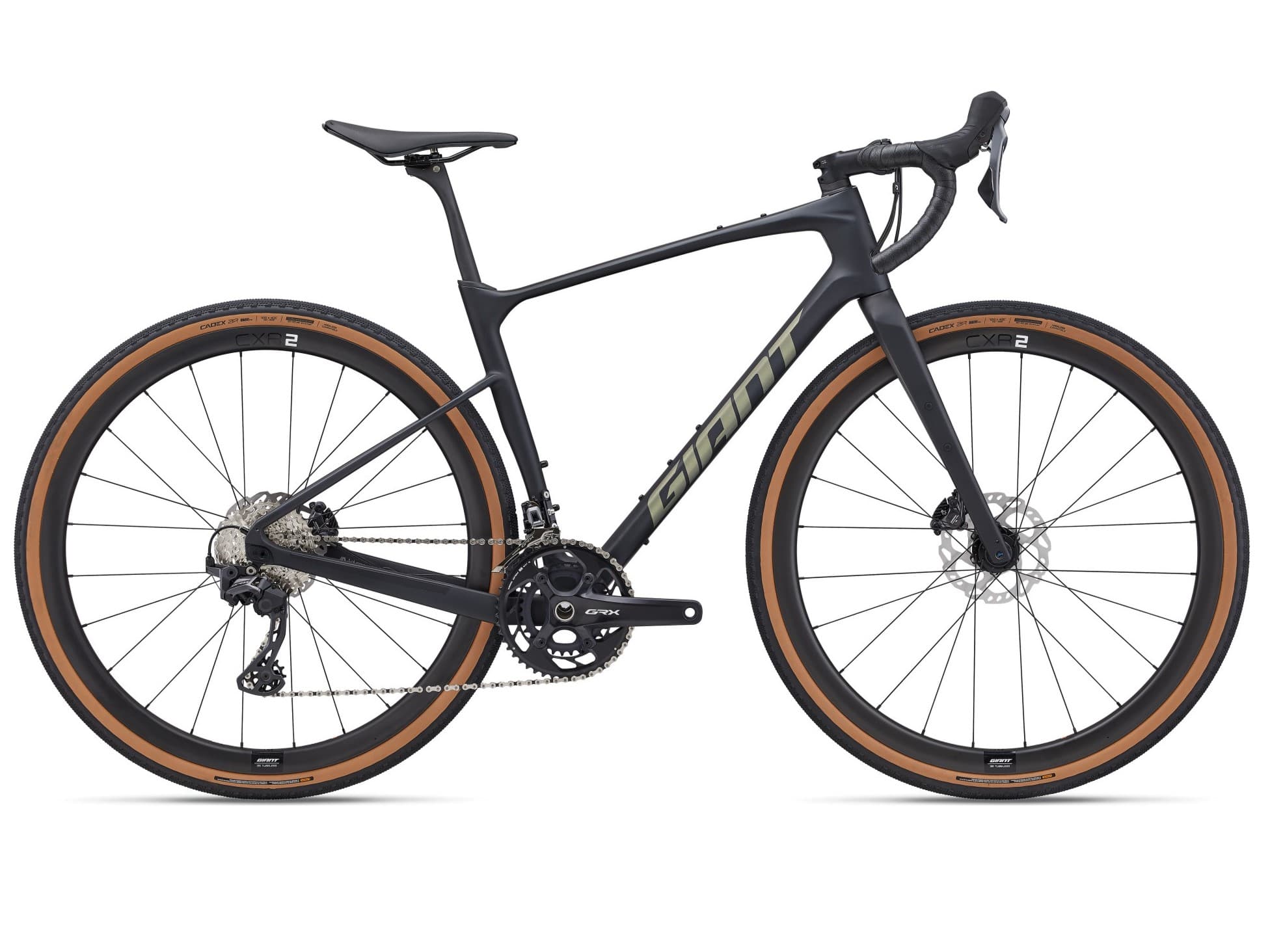 Celokarbonový gravel - Giant Revolt Advanced 0 - GRX 820 2x12s