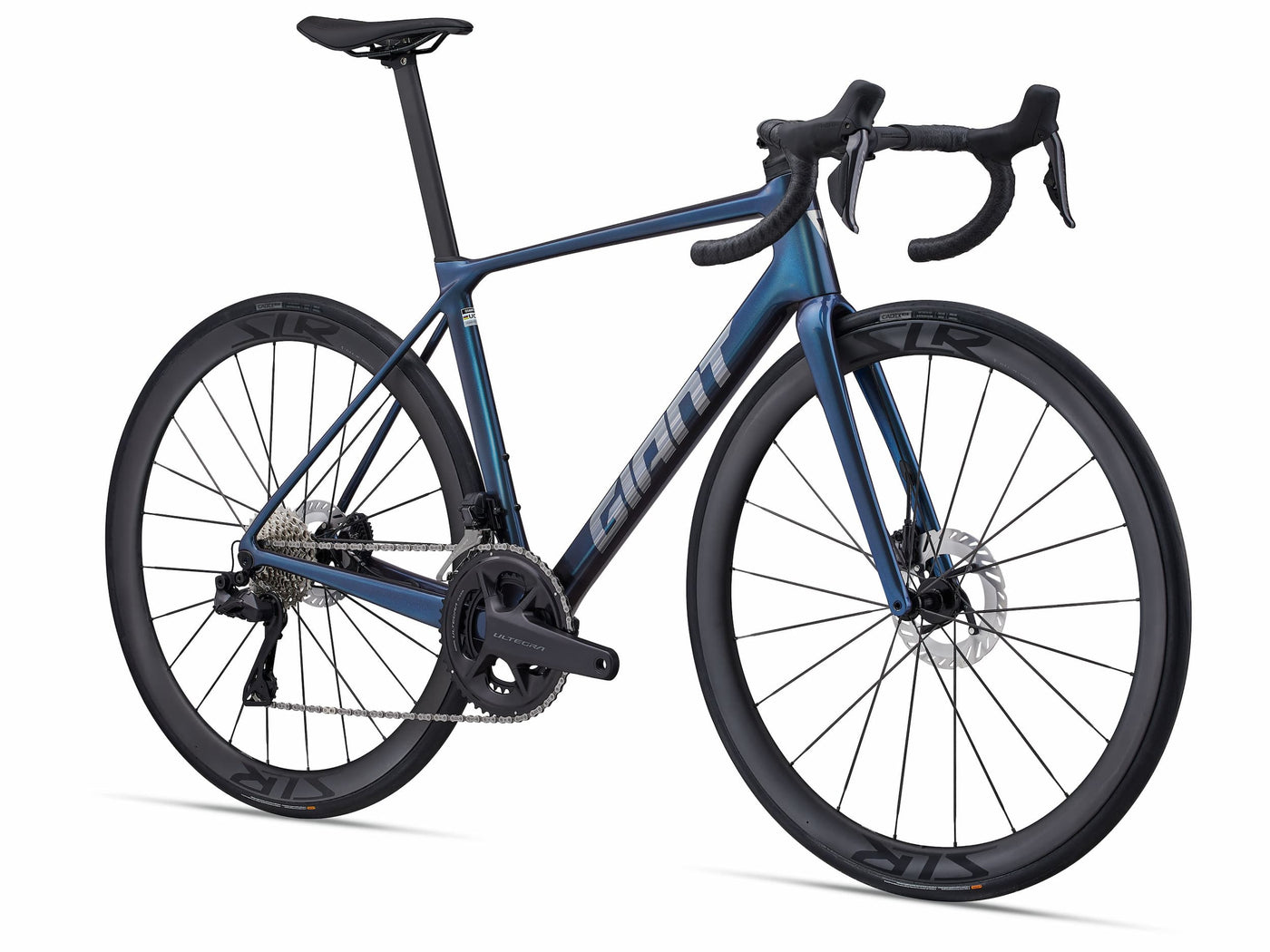 Silniční kolo Giant TCR Advanced Pro 0, Sada Shimano Di2 Ultegra 12s, karbonová kola SLR