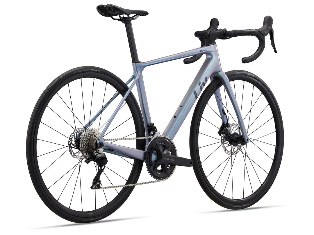 Dámské silniční karbonové kolo Liv Langma Advanced 2, Shimano 105, 2x12