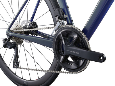 Dámské silniční karbonové kolo Liv Langma Advanced 1, Shimano Di2 105, 2x12, elektronické řazení
