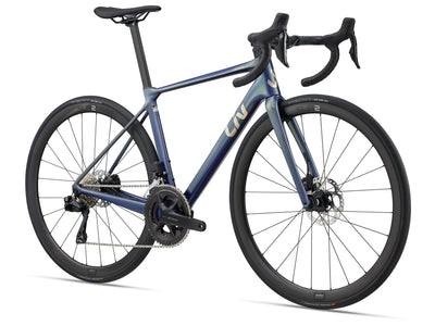 Dámské silniční karbonové kolo Liv Langma Advanced 1, Shimano Di2 105, 2x12, elektronické řazení