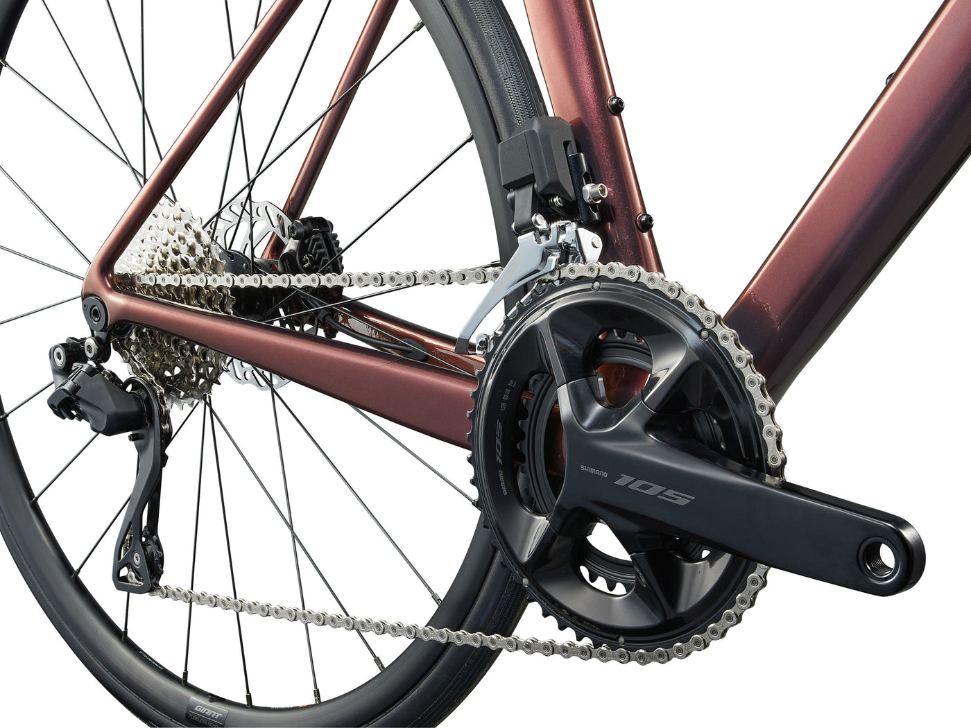 Dámské silniční karbonové kolo Liv Langma Advanced 1, Shimano Di2 105, 2x12, elektronické řazení
