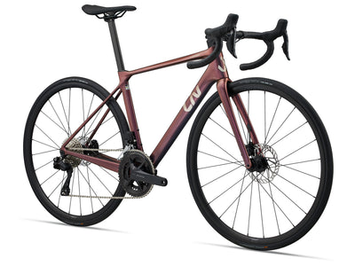 Dámské silniční karbonové kolo Liv Langma Advanced 1, Shimano Di2 105, 2x12, elektronické řazení