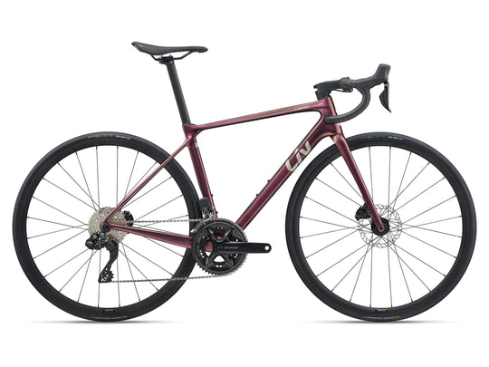 Dámské silniční karbonové kolo Liv Langma Advanced 1, Shimano Di2 105, 2x12, elektronické řazení