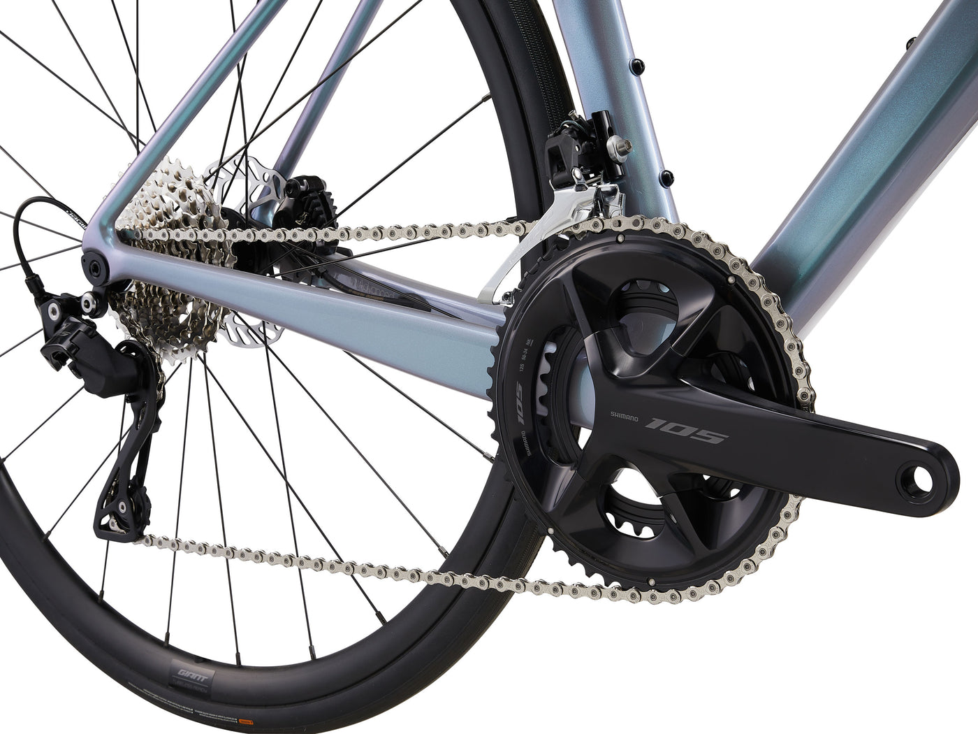 Dámské silniční karbonové kolo Liv Langma Advanced 2, Shimano 105, 2x12