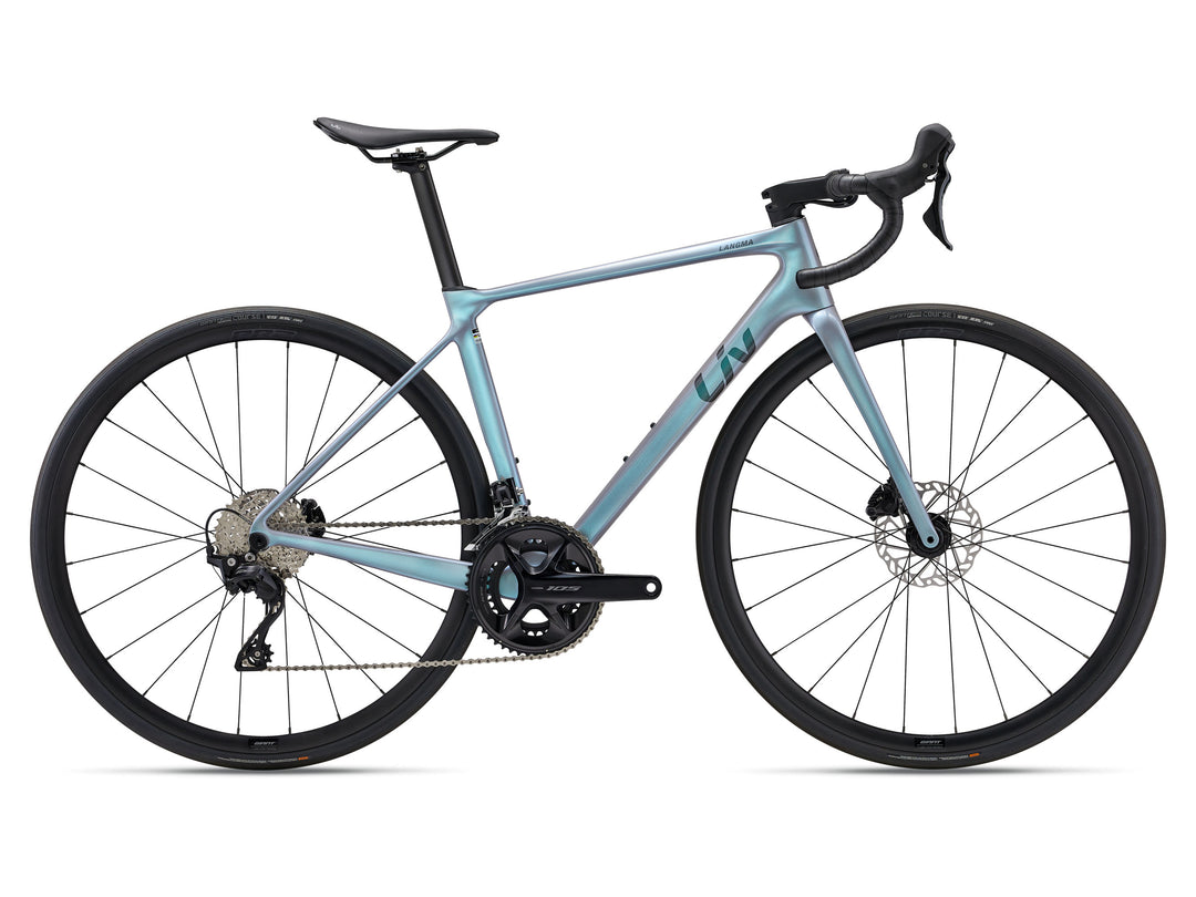 Dámské silniční karbonové kolo Liv Langma Advanced 2, Shimano 105, 2x12