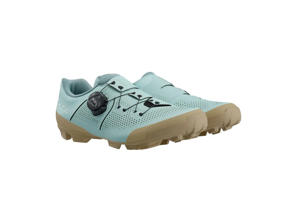 Tretry Shimano XC3W Surf Blue