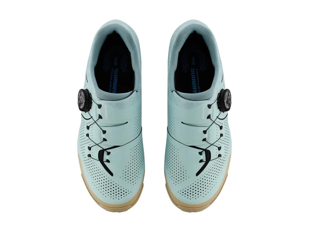 Cyklistické boty Shimano XC3W Surf Blue