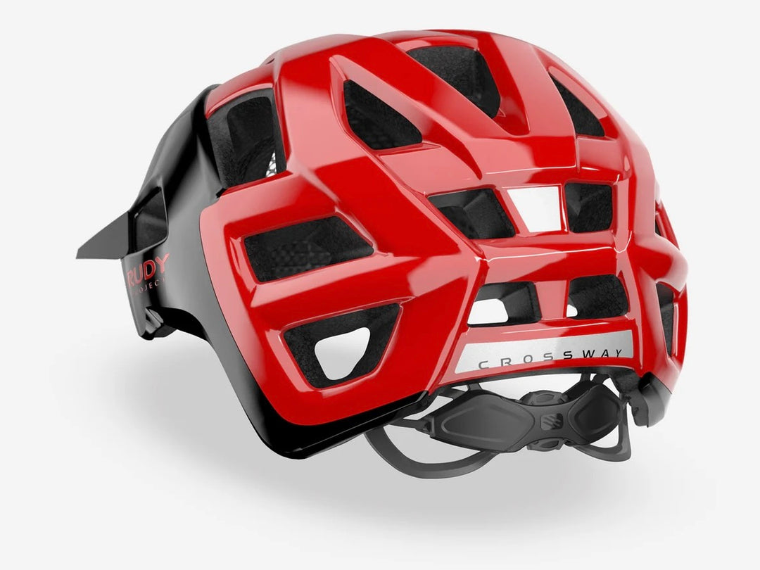 Přilba Rudy Project Crossway Black Red Shiny