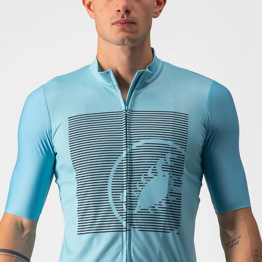 Castelli  Bagarre Jersey Celeste Blue