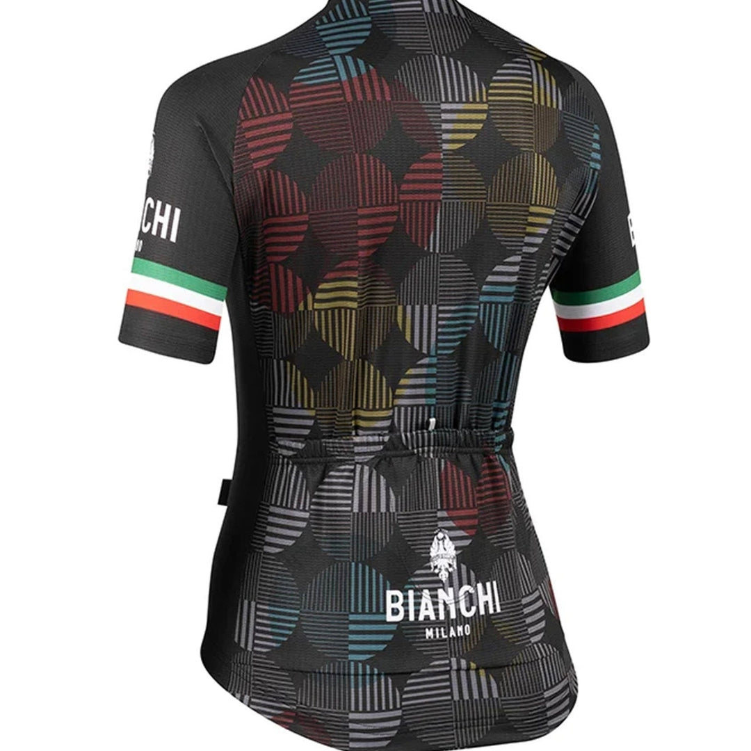 Dámský dres Bianchi Ancipa Nero/Bianco